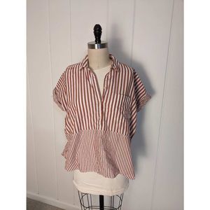 Madewell Daily Shirt in Stripe-Play Size Small